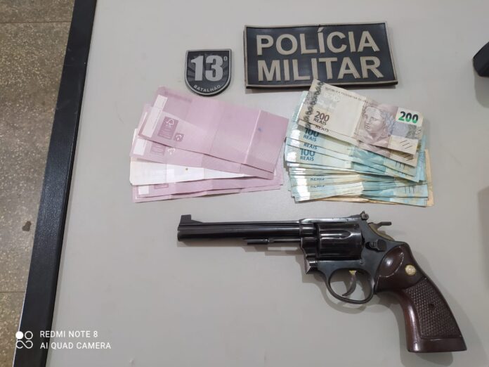 13º Batalhão de Polícia Militar, em novembro, aprende 06 armas de fogo em sua área de circunscrição